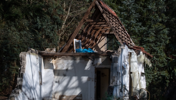 Ich habe Risse und Brüche erlitten